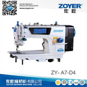 ZY-A7-D3 Zoyer berbicara layar sentuh langsung drive auto trimmer kecepatan tinggi mesin jahit industri
