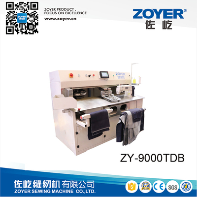 ZY9000TDB Otomatis CNC Melampirkan Mesin Jahit Saku